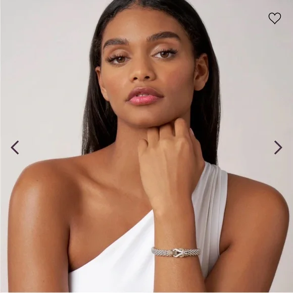 LAGOS Silver and 18k Gold with Diamond Caviar Bracelet - Picture 5 of 5